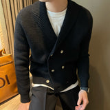 Men's longline cardigan, view 5
