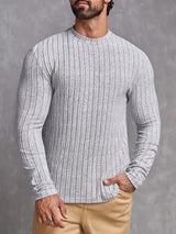 Men's longline sweater, view 4