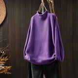 Women's ribbed sweater, view 2