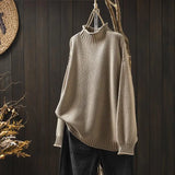 Women's ribbed sweater, view 3