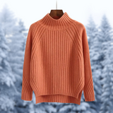 Women's ribbed sweater, view 2