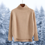 Women's ribbed sweater, view 4