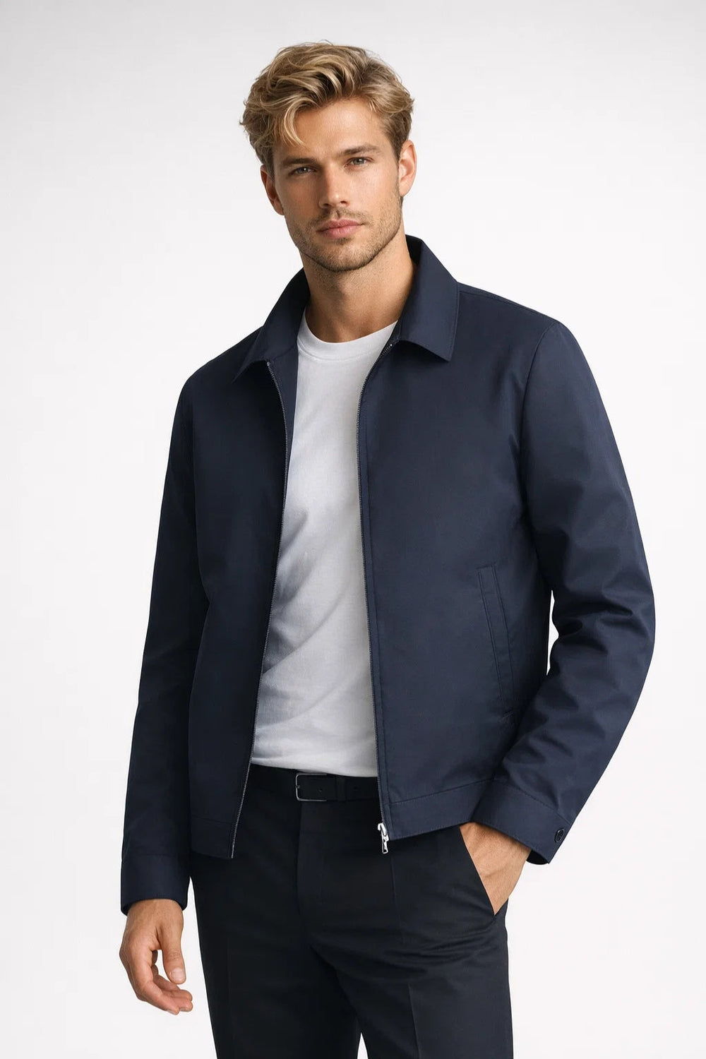 Men's padded coat, view 4