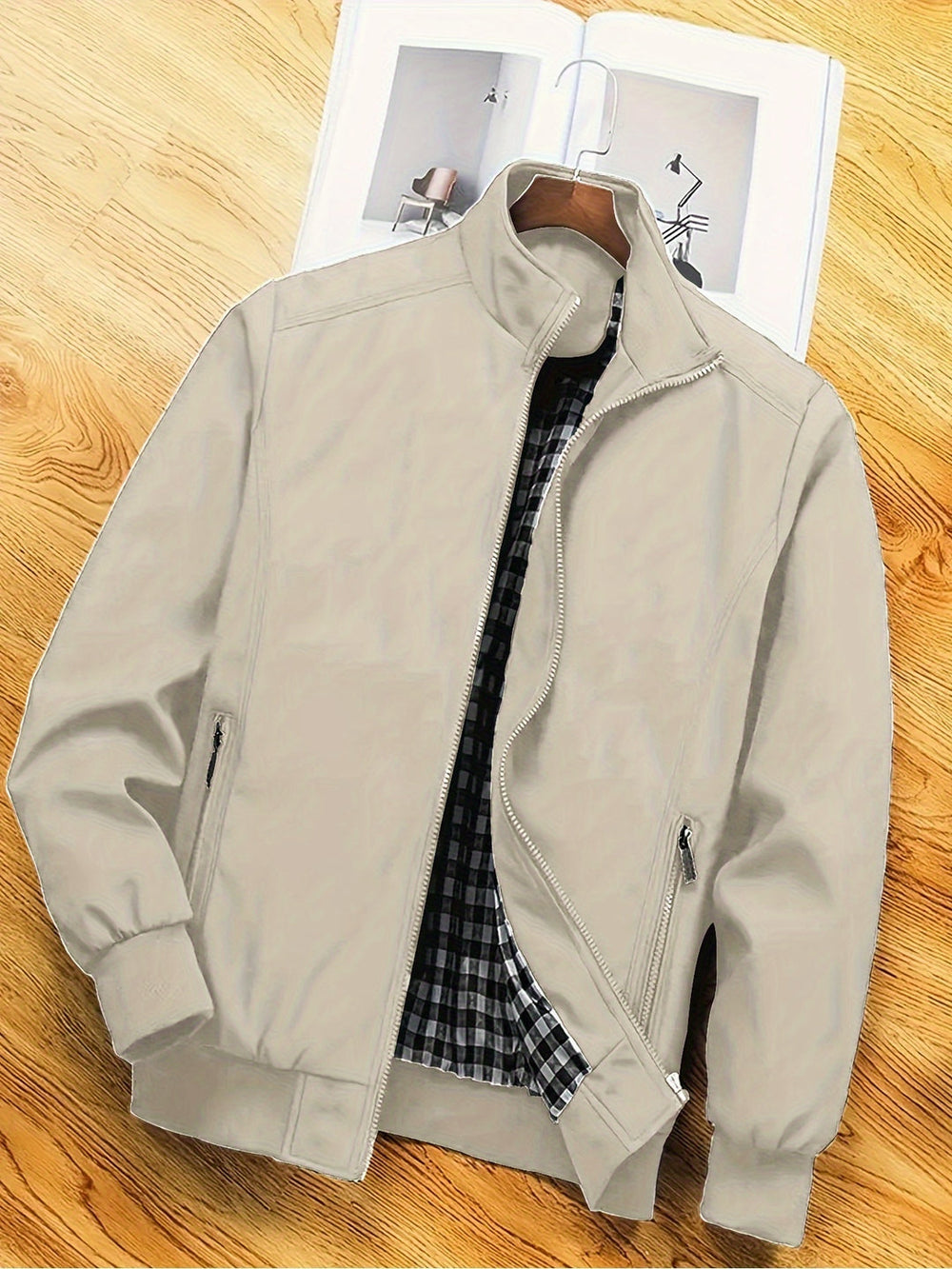 Men's padded coat, view 5