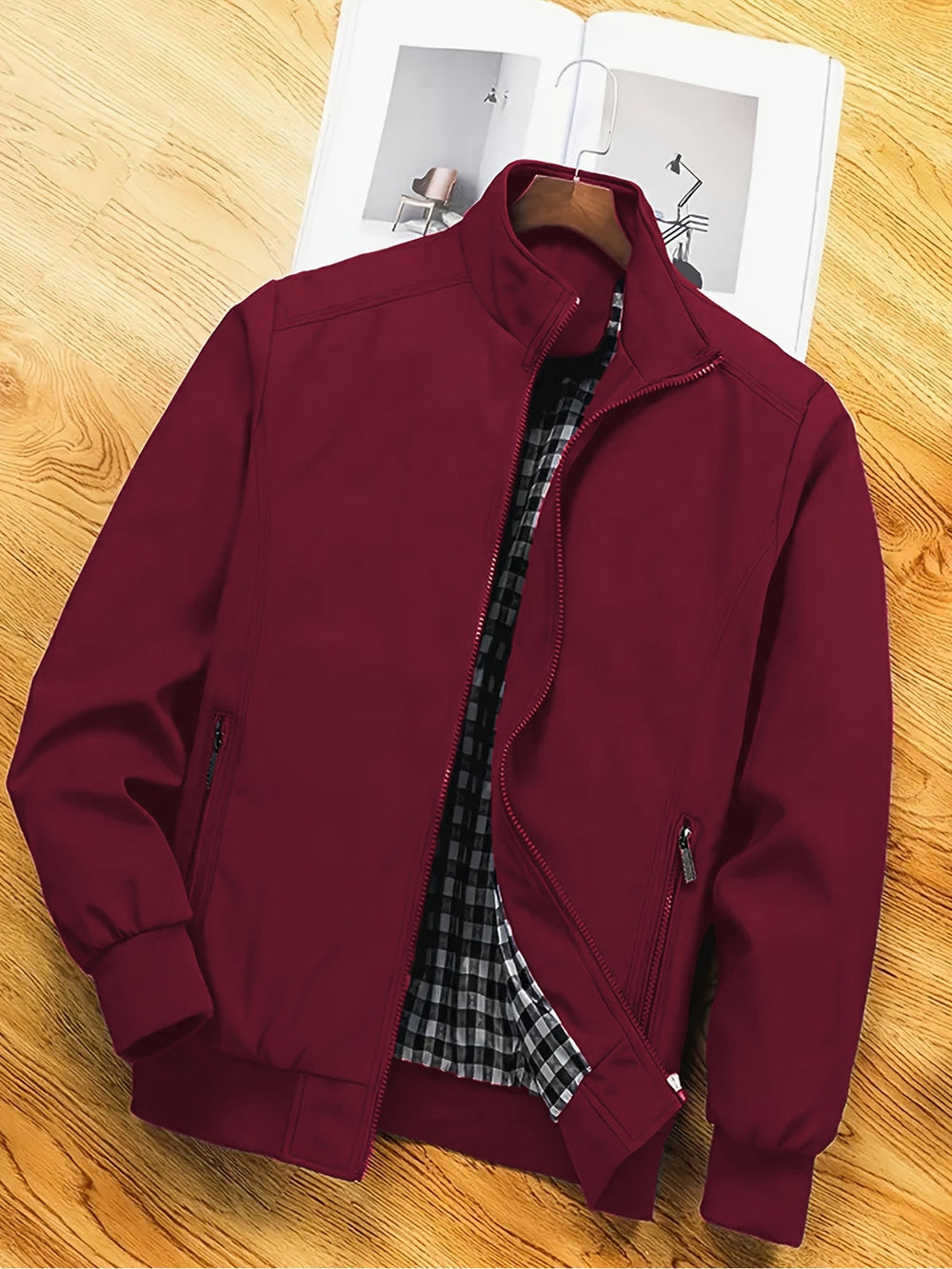 Men's padded coat, view 6