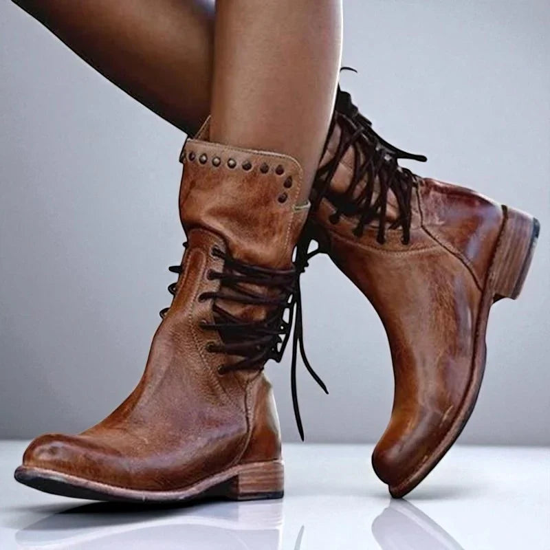 Women's pointed toe ankle boots, view 1