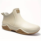 Women's ankle boots detail of upper finish