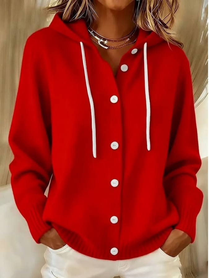Women's ribbed cardigan, view 5