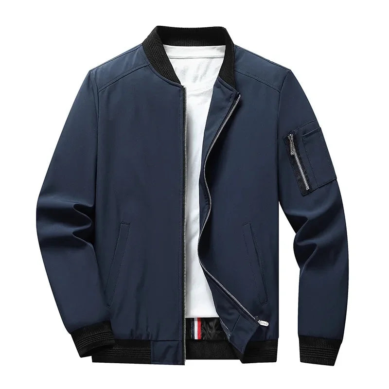 Men's longline coat, view 2