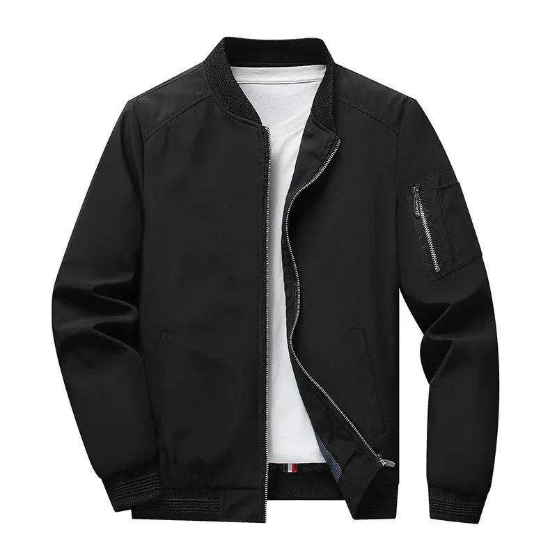 Men's longline coat, view 4