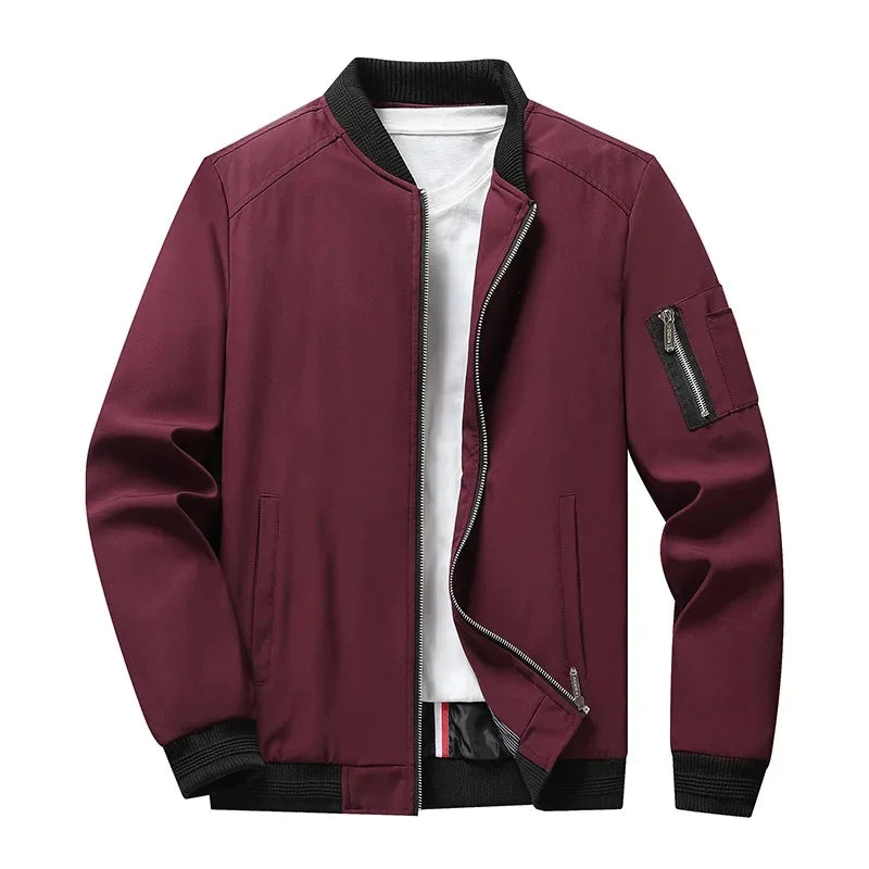 Men's longline coat, view 6