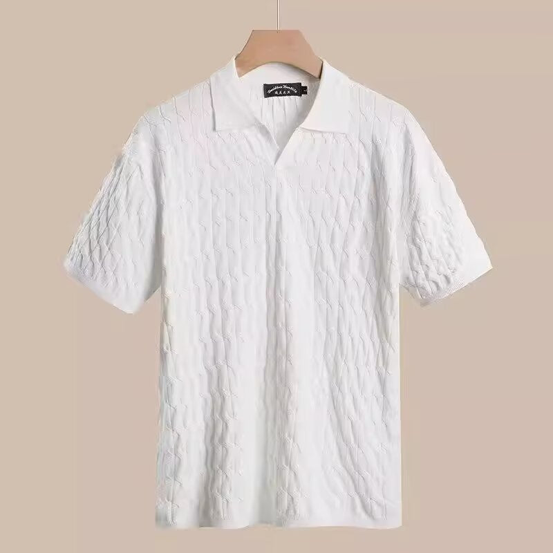Men's ribbed sweater, view 3