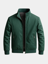 Men's side zip coat, view 1