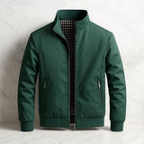 Men's side zip coat, view 2