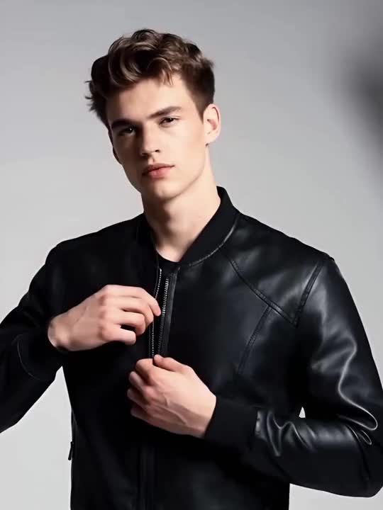 Men's longline coat, view 3