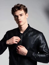 Men's longline coat, view 3