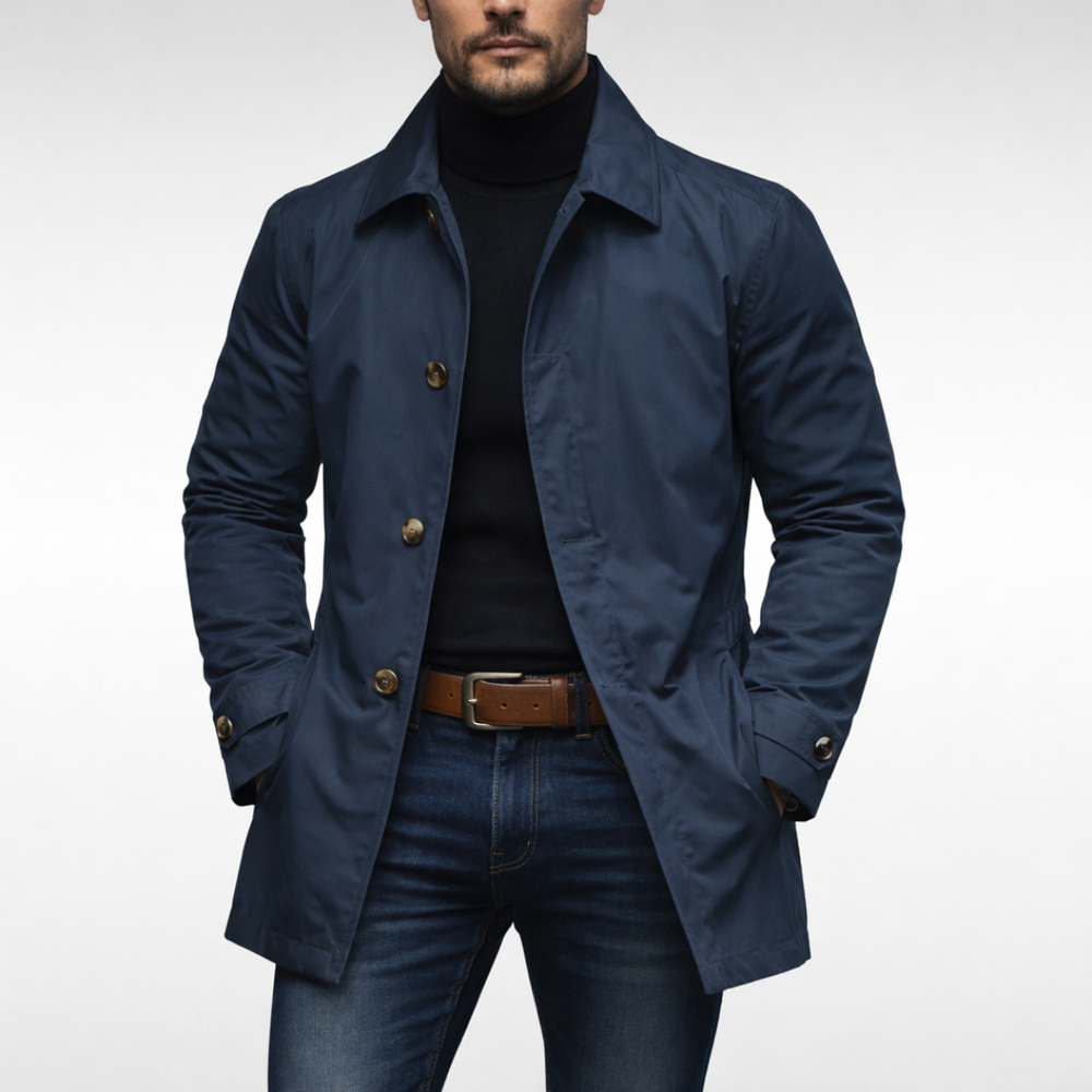 Men's tailored coat, view 3