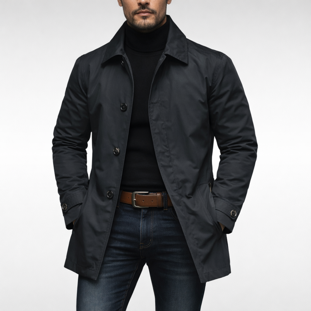 Men's tailored coat, view 4