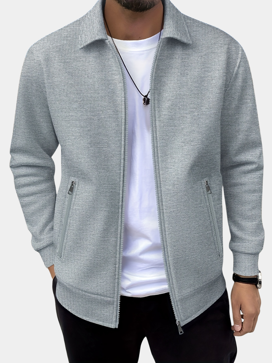 Men's longline coat, view 1