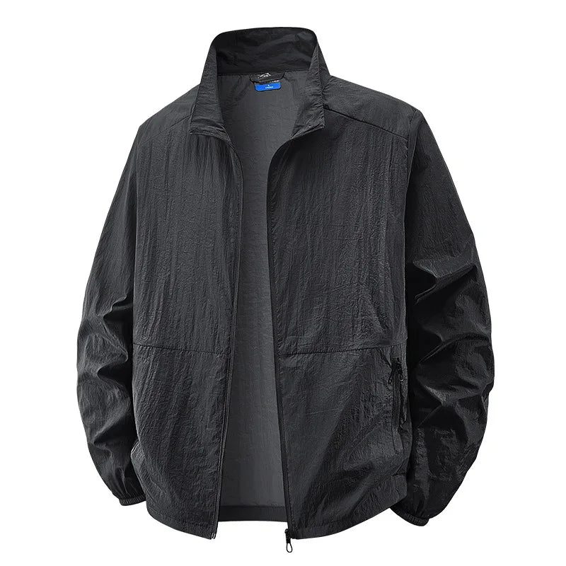 Men's zip-up coat, view 2
