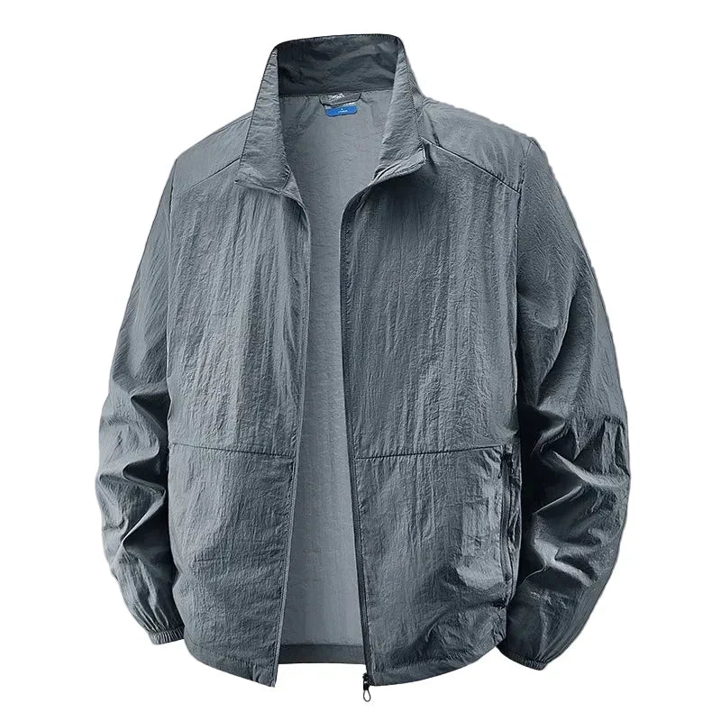 Men's zip-up coat, view 5
