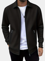 Men's zip-up coat, view 1