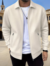 Men's zip-up coat, view 5