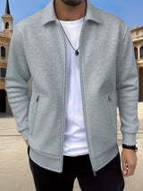 Men's zip-up coat, view 6