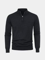 Men's zip-up sweater, view 1