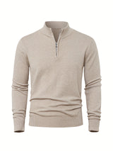 Men's zip-up sweater, view 3
