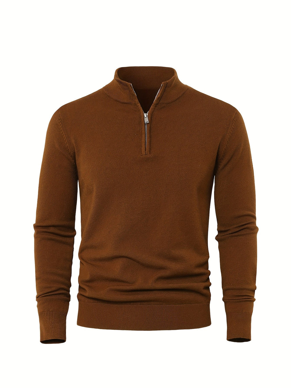 Men's zip-up sweater, view 4