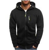 Men's zip-up coat, view 2