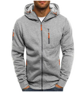 Men's zip-up coat, view 4