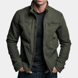 Men's zip-up coat, view 2