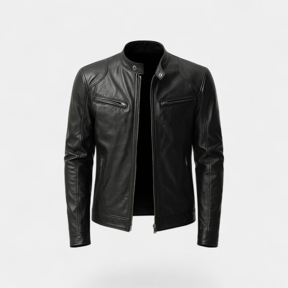 Men's zip-up coat, view 3