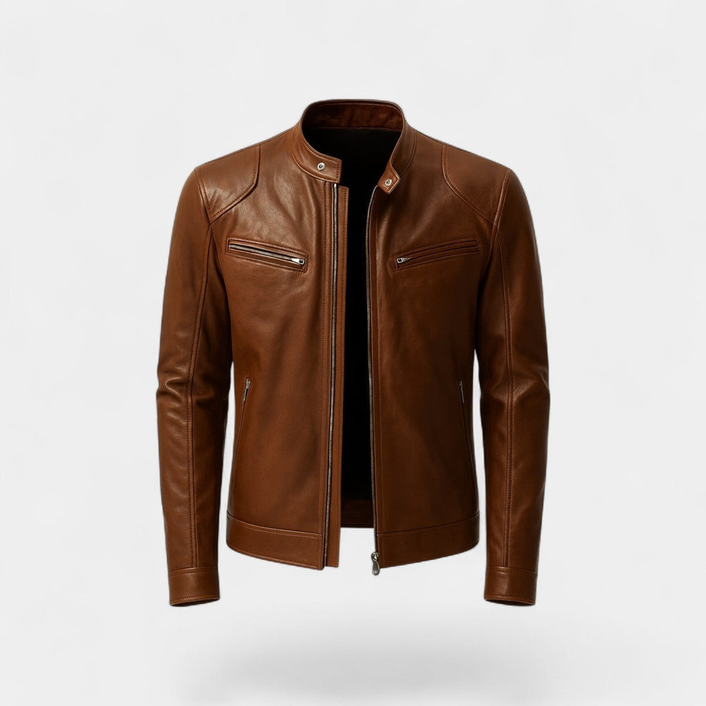 Men's zip-up coat, view 4
