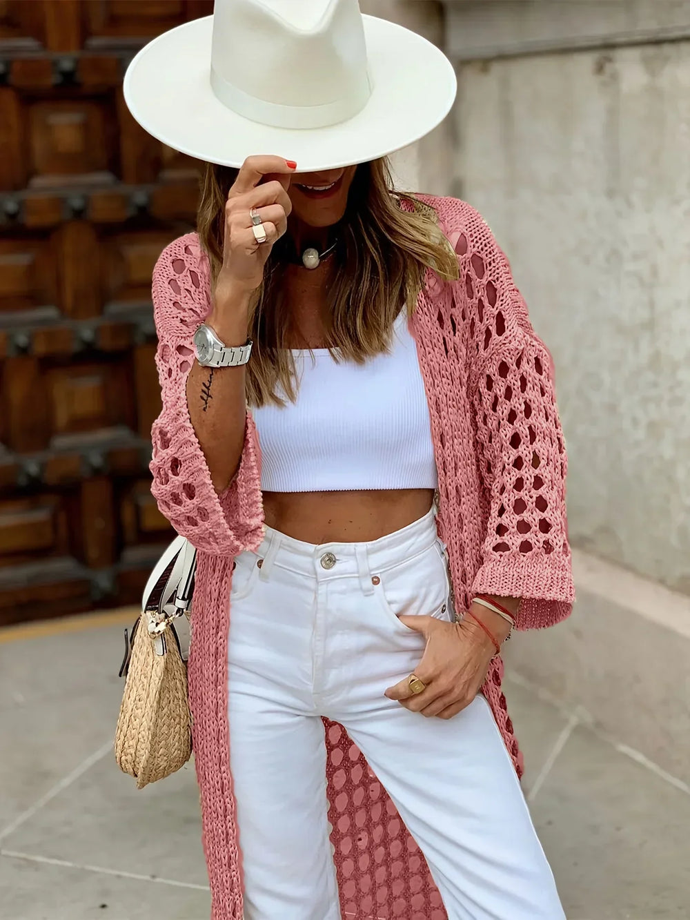 Nora Crocheted Cardigan | Stylish and Comfortable