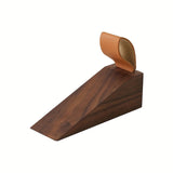 Scandinavian Style Solid Wood Door Wedge - Non-Slip Design for Home & Office
