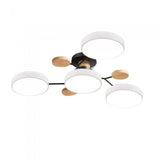 Scandinavian LED Ceiling Light – Branched Design, Warm White 3000K & 60cm