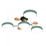 Scandinavian LED Ceiling Light – Branched Design, Warm White 3000K & 60cm