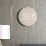 Enhanced Product Title: **Svenna Digital Wall Clock - Modern Design, Easy-to-Read Display, Battery Operated, Perfect for Home or Office Decor**