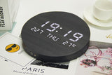 Enhanced Product Title: **Svenna Digital Wall Clock - Modern Design, Easy-to-Read Display, Battery Operated, Perfect for Home or Office Decor**