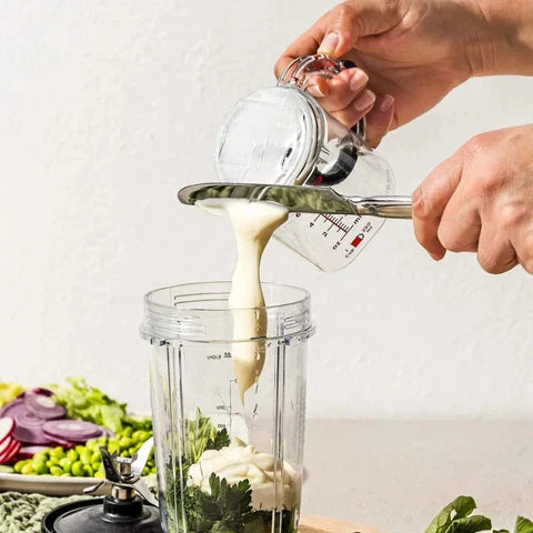 250 ml Transparenter Messbecher mit Skala – Ideal für präzises Messen von Flüssigkeiten und Zutaten