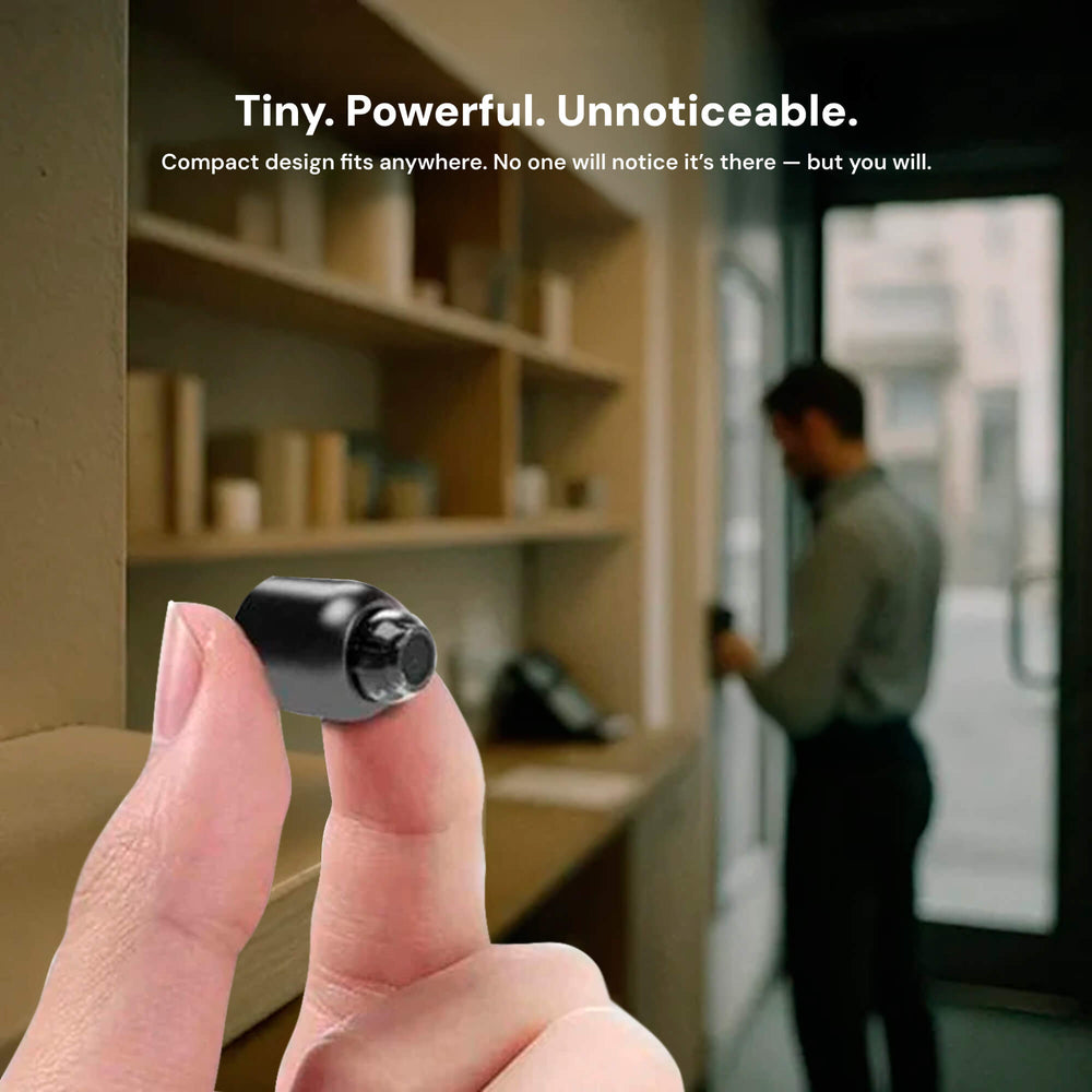1080P HD Discreet Wireless Camera with Audio - Perfect for Home Monitoring & Security