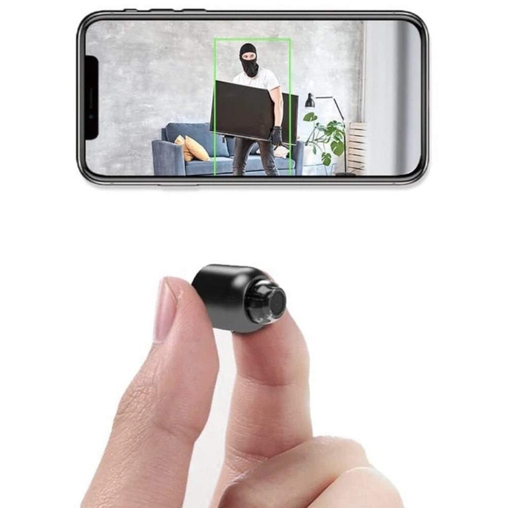 1080P HD Discreet Wireless Camera with Audio - Perfect for Home Monitoring & Security
