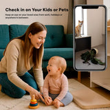 1080P HD Discreet Wireless Camera with Audio - Perfect for Home Monitoring & Security