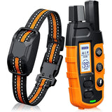 Long Range Waterproof Dog Training Collar - 1000m Range, Rechargeable & Adjustable