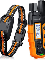 Long Range Waterproof Dog Training Collar - 1000m Range, Rechargeable & Adjustable