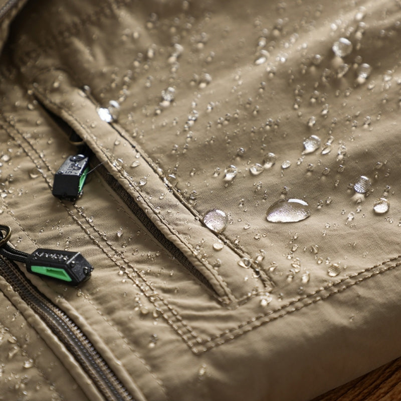 Enhanced Product Title: ALVERSTON™ Waterproof Jacket - Lightweight, Breathable & Stylish Outdoor Wear for All Weather Conditions

This title includes keywords that potential customers might search for, such as "waterproof," "lightweight," "breathable," an