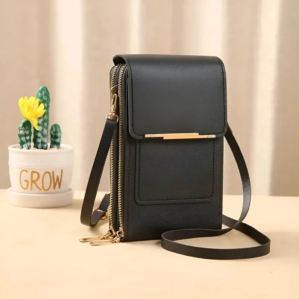 SecureStyle – Trendy Leather Anti-Theft Women's Shoulder Bag
